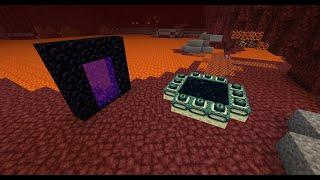 Minecraft - Nether Portals in the End and End Portals in The Nether