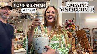 SHOPPING SOME OF OUR FAVORITE PLACES! | Thrift with Us | Shopping Vintage