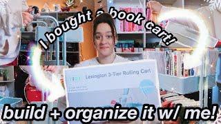 build and organize my tbr book cart with me! | paperbackgirly🫶