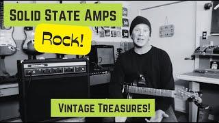 Solid State Guitar Amps Rock!