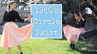 How to Make a 1950's Circle Skirt