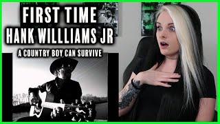 FIRST TIME listening to Hank Williams Jr. "A Country Boy Can Survive"(Official Music Video) REACTION