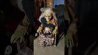 Home Depot Rocking Witch with Doll