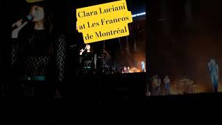 Clara Luciani↑CLICK↑LINK↑ABOVE↑VIDEO↑Montréal#francos #claraluciani #subscribe  @citylifeboy   ​  ​