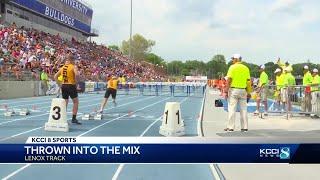 Lenox athlete replaces teammate last-minute after hurdle mishap at State track