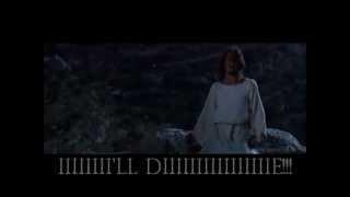 Ted Neeley's awesome screams in "Jesus Christ Superstar"