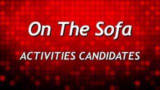 On The Sofa With Activities Candidate Cynthia Chang