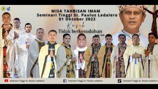 Tahbisan Imam Seminari Tinggi St. Paulus Ledalero Oleh Mgr. Vincentius Sensi Potokota | 01/10/22