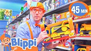 Blippi LEARNS Colors at a Toy Store | Blippi & Meekah Challenges and Games for Kids
