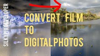 CONVERT  FILM NEGETIVES  to DIGITAL PHOTOS. SILKYPIX DEVELOPER STUDIO PRO 10 TUTORIAL.