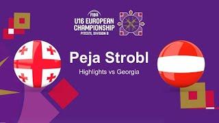 Peja Strobl - Highlights vs Georgia 2023