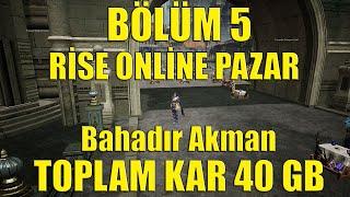 Rise Online Pazar Karıştı | Tek İtemden 3 Gb Zarar | Bölüm 5