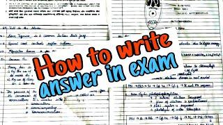 How to Write like a pro in Exams | Exam Tips | Hamari Kaksha
