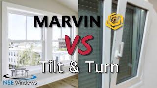 Marvin Windows vs. European Tilt and Turn Windows: A Complete Comparison