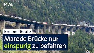 Luegbrücke: Ab Januar wird es eng vor dem Brenner | Abendschau | BR24