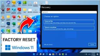 How to Reset & Factory Format windows 11 - Laptop & PC