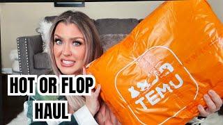 TEMU RANDOM HAUL | TEMU DEALS OR FLOPS  | HOTMESS MOMMA MD