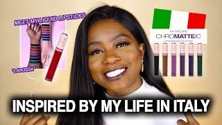 MEET MY LIQUID LIPSTICKS INSPIRED BY MY LIFE IN ITALY | TIA TAYLOR'S CHROMATTEIC LONGWEAR LIP STAIN