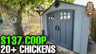 CHEAP AND EASY DIY CHICKEN COOP!