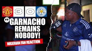 MANCHESTER UNITED 3-0 LEICESTER  (Henry - NIGERIAN FANS REACTION) - Premier League HIGHLIGHTS 24 -25