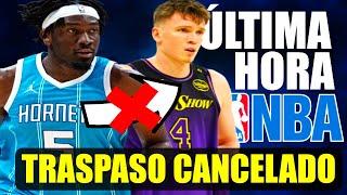 BOMBA NBA  Mark Williams NO VA A LAKERS  Se CANCELA el TRASPASO  QUÉ PASÓ ??  ultima hora nba