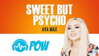 AVA MAX - Sweet but Psycho (lyrics HD 4K)  'POW Lyric Video'