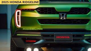 2025 Honda Ridgeline Pickup - The Most Powerful New Competitor