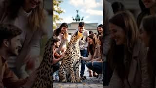 Cheetah Visits Germany  | Locals Fall in Love Instantly!