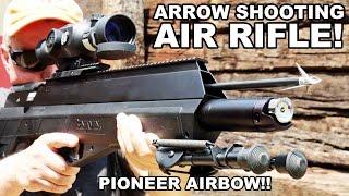 Arrow Shooting Rifle! Benjamin Pioneer Airbow