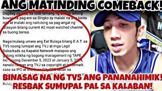 MATINDI ITO‼️ NAKAKAGIMBAL ITO  TINAPOS  ISSUE  NG TVJ AT SHOWTIME BUT WAIT MAY  ANOTHER REBELASYON