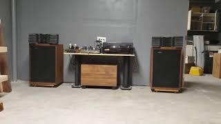 Acoustic 636 via Eico HF-86 Tube Amp & Pioneer PL-90 Reference Turntable