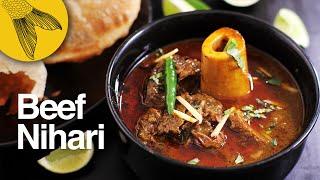 Beef nihari recipe—velvety beef or mutton shank stew—perfect for winters