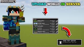 How to Transfer and Upload Custom Worlds on Mine Fort Hosting (Server) 