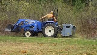 Baumalight MP348 Brush Mulcher for Tractors - Customer in Action Video