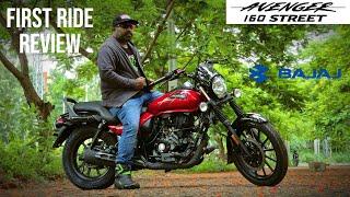 2024 Bajaj Avenger Street 160 First Ride Review | Most Comfortable City Cruiser