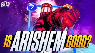 ARISHEM IS INSANE! An HONEST REVIEW of ARISHEM [Marvel Snap First Impressions]