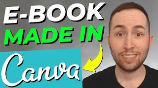 How To Create an eBook in Canva - in 10 minutes (100% FREE)