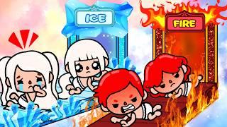 Ice Sisters VS Fire Brothers | Toca Life Story | Toca Boca