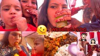 FINALLY !! ‍️ SHADI VLOG || KHANE MAI ITNA KUCH KAISE KHA PAYENGE DANCE KARKE KARKE SAB PARESHAN