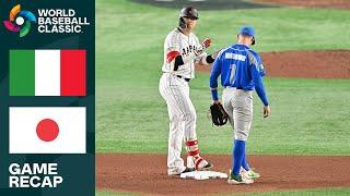 Italy vs. Japan Quarterfinals Game Highlights | 2023 World Baseball Classic