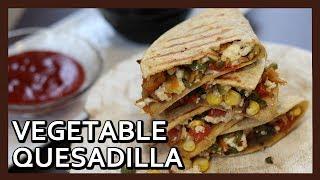 Vegetable Quesadill Recipe in Hindi | Healthy Tortillas Recipe by Healthy Kadai