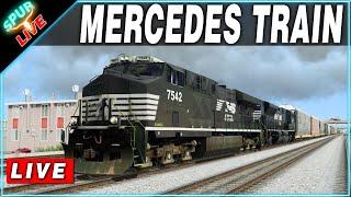  LIVE - Running the Mercedes Train in Run 8 Train Simulator