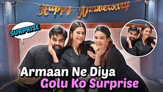 Armaan ne diya golu ko surprise