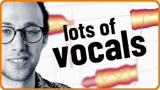 Vocal production in Melodyne studio