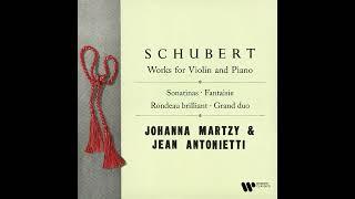 Schubert Sonata No. 2 In A Minor Johanna Martzy & Jean Antonietti [1955/2022]