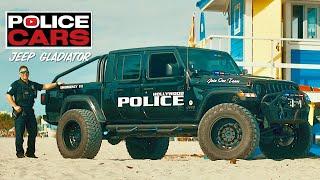 POLICE CARS  (Custom Jeep Gladiator 4x4)  Hollywood Police Department