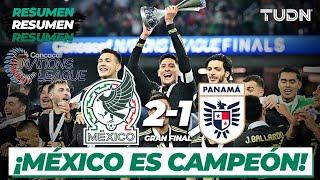 HIGHLIGHTS - México 2-1 Panamá | CONCACAF Nations League - Final 24/25 | TUDN