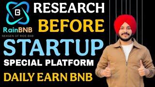 RAIN BNB Platform || Research Before Startup || Earn Unlimited BNB coins