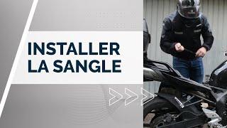 TUTO – AIRBAG MÉCANIQUE MOTO – INSTALLER LA SANGLE