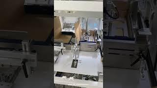 Plane type carton tray case forming folding erecting machine video